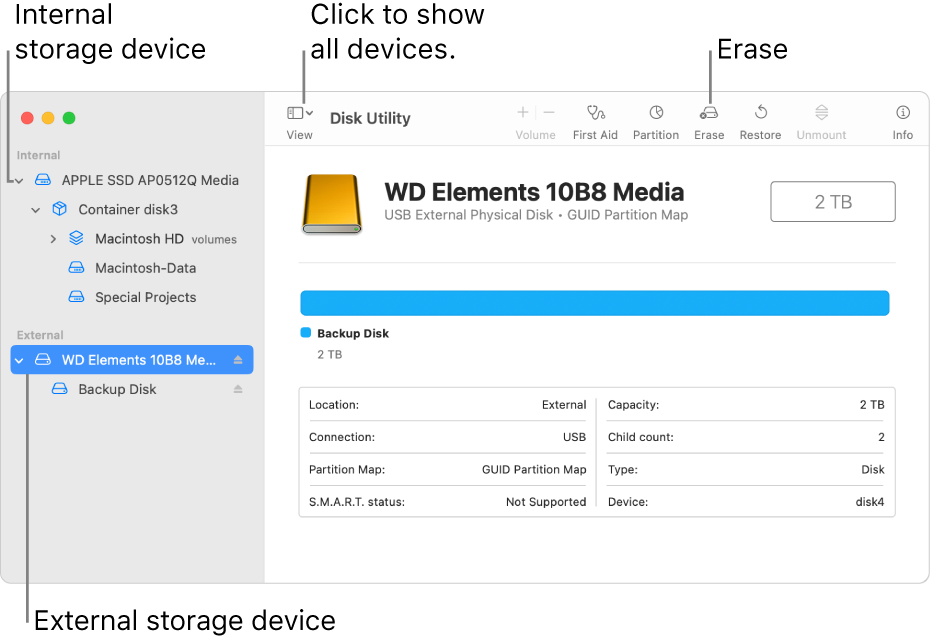 Disk Utility